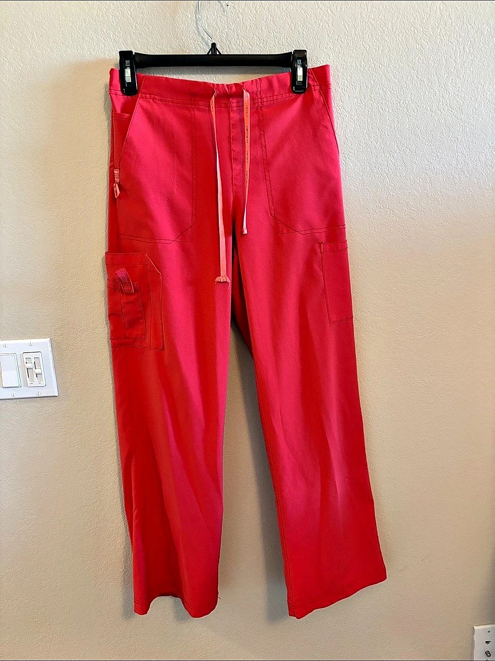 Carhartt Force Cross-Flex Straight Leg Cargo Scrub Pant Pants Pink